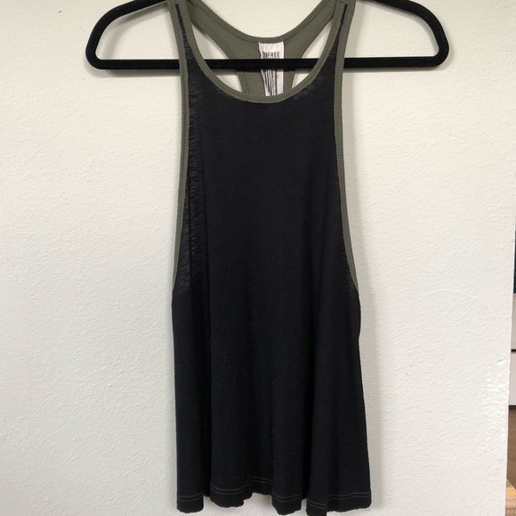 Free People Two Toned Tank Top